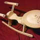 Image for article titled This Wooden Star Trek USS Enterprise Rocker Is a Good Reason to Start a Family